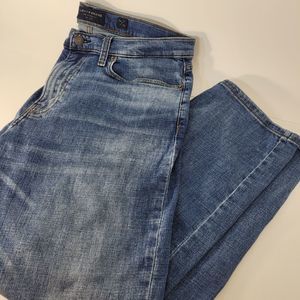 Lucky Brand 363 Vintage Straight Men's Jeans Sz 36x32 Blue Denim Pants Dark Wash